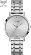 NU 20% KORTING: Guess Kwartshorloge GENUINE DIAMOND, W1313L1 Polshorlo...