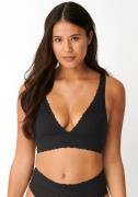 Sloggi Bralette Zero Feel Lace 2.0 Top licht gepolsterde cups, afgeron...