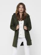 NU 20% KORTING: Only Functionele jas ONLSALLY RAINCOAT met capuchon en...