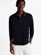 Tommy Hilfiger Poloshirt met lange mouwen LS ZIP RWB DETAIL REG POLO