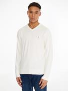 NU 20% KORTING: Tommy Hilfiger Trui met V-hals PIMA ORG CTN CASHMERE V...