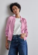 NU 20% KORTING: STREET ONE Blouson in satijn-look