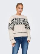 NU 20% KORTING: Only Gebreide trui ONLMARENT L/S PULLOVER KNT NOOS