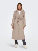 NU 20% KORTING: Only Lange jas ONLNALINA X-LONG WOOL TRENCHCOAT OTW