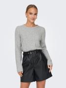 NU 20% KORTING: Only Trui met ronde hals ONLJEANETT LIFE L/S RIB O-NEC...