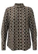 s.Oliver BLACK LABEL Blouse met lange mouwen met print all-over