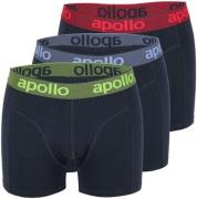 Apollo Boxershort MEN BOXERSHORTS met een hoog katoengehalte (3 stuks)