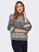 Only Trui met staande kraag ONLVICTORIA L/S PULLOVER KNT NOOS