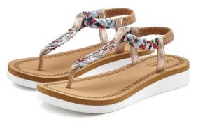 NU 20% KORTING: Lascana Teenslippers Sandaal, pantoletten met kleine s...