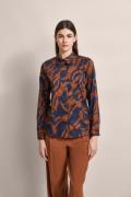 NU 20% KORTING: Bugatti Blouse met lange mouwen met grafische print