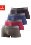 s.Oliver RED LABEL Beachwear Boxershort voor heren in hipster-vorm van...