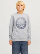 NU 20% KORTING: Jack & Jones Junior Sweatshirt JJJEANS SWEAT O-NECK JN...