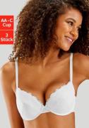 Petite fleur Push-up-bh PETITE FLEUR push-up-bh met beugel in aantrekk...