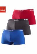 Buffalo Hipster Boxershorts met overlocknaden aan de voorkant van kato...