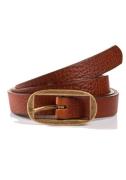 NU 20% KORTING: Tom Tailor Leren riem TTMARIAH 2 cm brede damesriem, m...