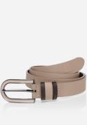 NU 20% KORTING: Tom Tailor Leren riem TTSHINEAD 2,5 cm brede damesriem...