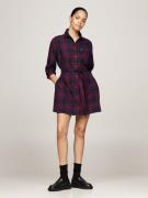 TOMMY JEANS Jurk met overhemdkraag TJW CHECK SHIRT DRESS EXT