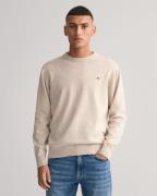 Gant Trui met ronde hals CLASSIC COTTON C-NECK Premium breipullover va...