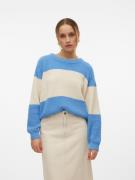 NU 20% KORTING: Vero Moda Trui met ronde hals VMAGATE BLOCK LS O-NECK ...