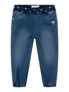 NU 20% KORTING: Name It Comfortjeans NMFBELLA ROUND FLEECE JEANS 6427-...