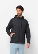 NU 20% KORTING: Jack Wolfskin Fleecejack TANNENSPUR HOODED JKT M