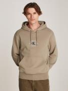 NU 20% KORTING: Calvin Klein Sweatshirt NYC STAMP GRAPHIC HOODIE