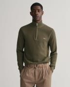 NU 20% KORTING: Gant Schipperstrui COTTON PIQUE HALF ZIP