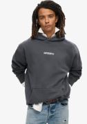 NU 20% KORTING: Superdry Hoodie MICRO LOGO GRAPHIC LOOSE HOOD