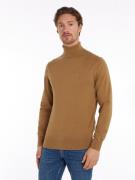 NU 20% KORTING: Tommy Hilfiger Coltrui PIMA ORG CTN CASHMERE ROLL NECK