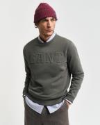 NU 20% KORTING: Gant Sweatshirt EMBOSSED C-NECK SWEAT