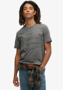 NU 20% KORTING: Superdry Shirt met ronde hals EMBOSSED VL GRAPHIC T SH...