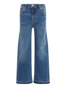 NU 20% KORTING: Tommy Hilfiger Wijde jeans GIRLFRIEND MID WASH