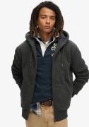 NU 20% KORTING: Superdry Capuchonsweatvest Borg Lined Ziphood