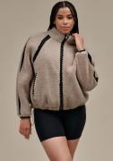 NU 20% KORTING: UGG Fleecejack W NIKIA CROCHET UGGFLUFF JACKET