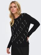 NU 20% KORTING: Only Trui met ronde hals ONLLIANA LIFE LS PEARL O-NECK...