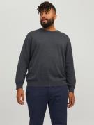 NU 20% KORTING: Jack & Jones PlusSize Gebreide trui JJEBASIC KNIT CREW...