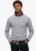 Superdry Trui met ronde hals ESSENTIAL SLIM FIT CREW JUMPER