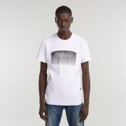 G-Star RAW Shirt met print Stacked Old Skool Logo R