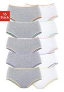 Petite fleur Heupslip van elastisch katoen (set, 10 stuks, 10 stuks)