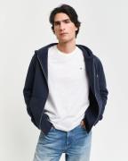 NU 20% KORTING: Gant Capuchonsweatvest EMBOSSED FULL-ZIP HOODIE