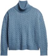 NU 20% KORTING: Superdry Gebreide trui LW CABLE ROLL NECK JUMPER