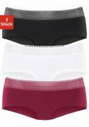 NU 20% KORTING: s.Oliver RED LABEL Beachwear Hipster van elastische ka...