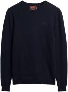 Superdry Trui met ronde hals ESSENTIAL SLIM FIT CREW JUMPER