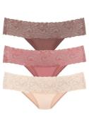 NU 20% KORTING: Vivance Brazilian slip van elastische katoen met flora...