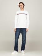 NU 20% KORTING: Tommy Hilfiger Longsleeve CHEST STRIPE LS TEE