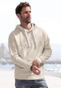 NU 20% KORTING: H.I.S Hoodie Langarm sweater met capuchon, van katoenm...