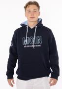 NU 20% KORTING: Zwillingsherz Hoodie "Moin" heren