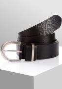 NU 20% KORTING: Tom Tailor Leren riem TTSANDRA 3,5 cm brede damesriem,...