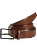 MONTI Leren riem CAMBRIDGE 3,5 cm breed, klassiek-business, inkortbaar...