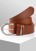 NU 20% KORTING: Tom Tailor Leren riem TTSANDRA 3,5 cm brede damesriem,...